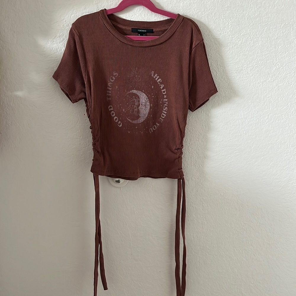 Women’s Size Small Brown top from Forever 21